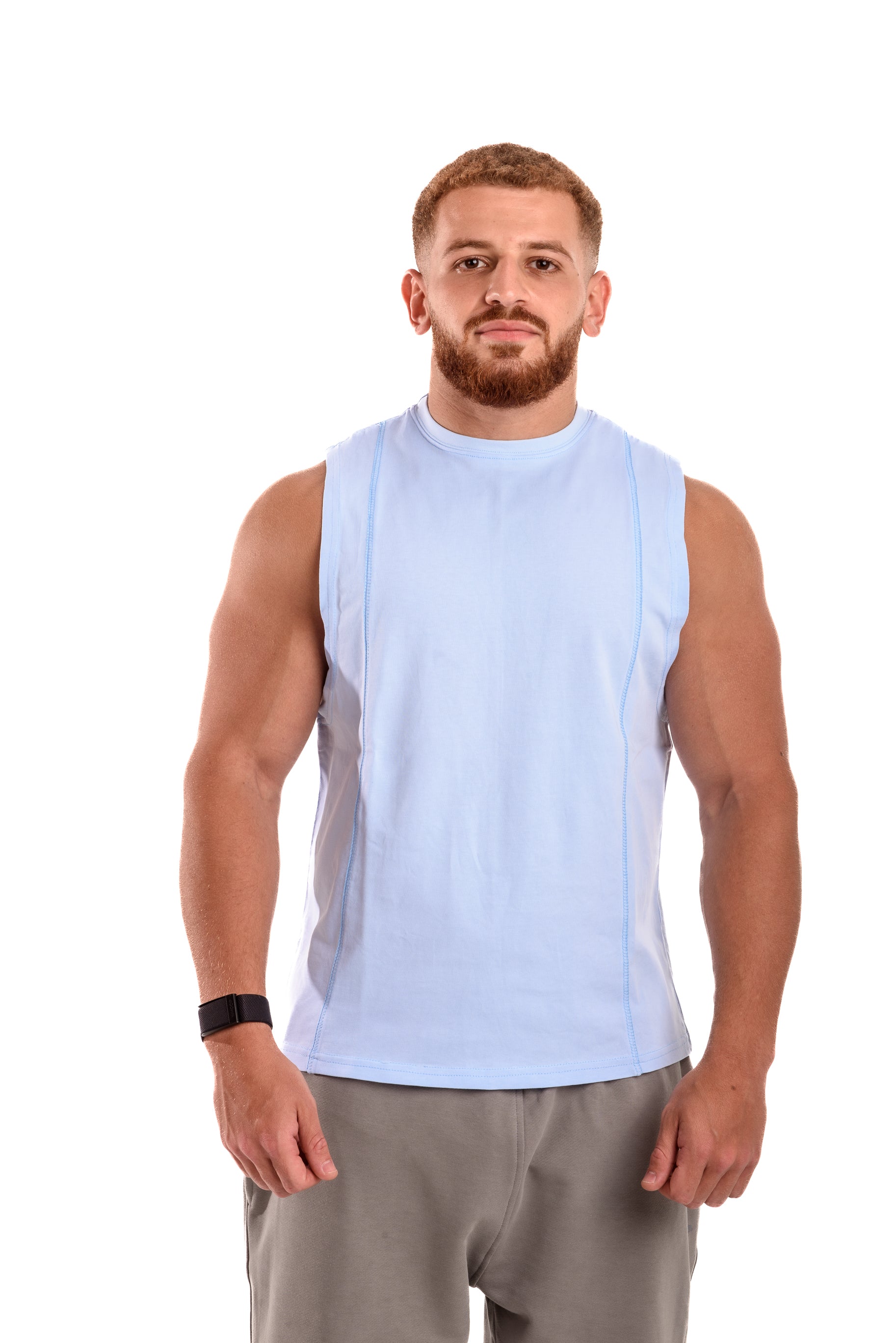 Skyline Blue Tank