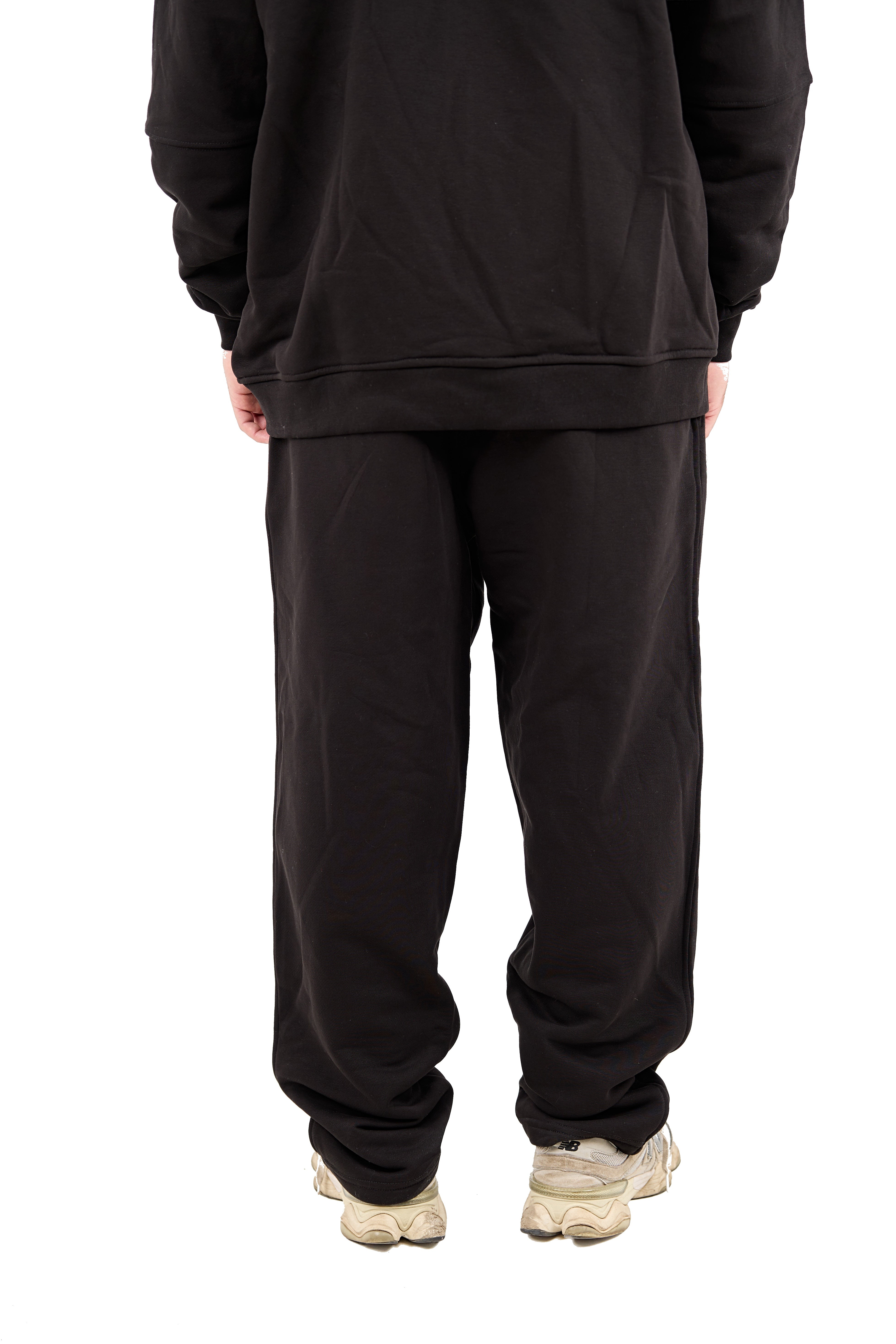 Black Relaxed Sweatpants