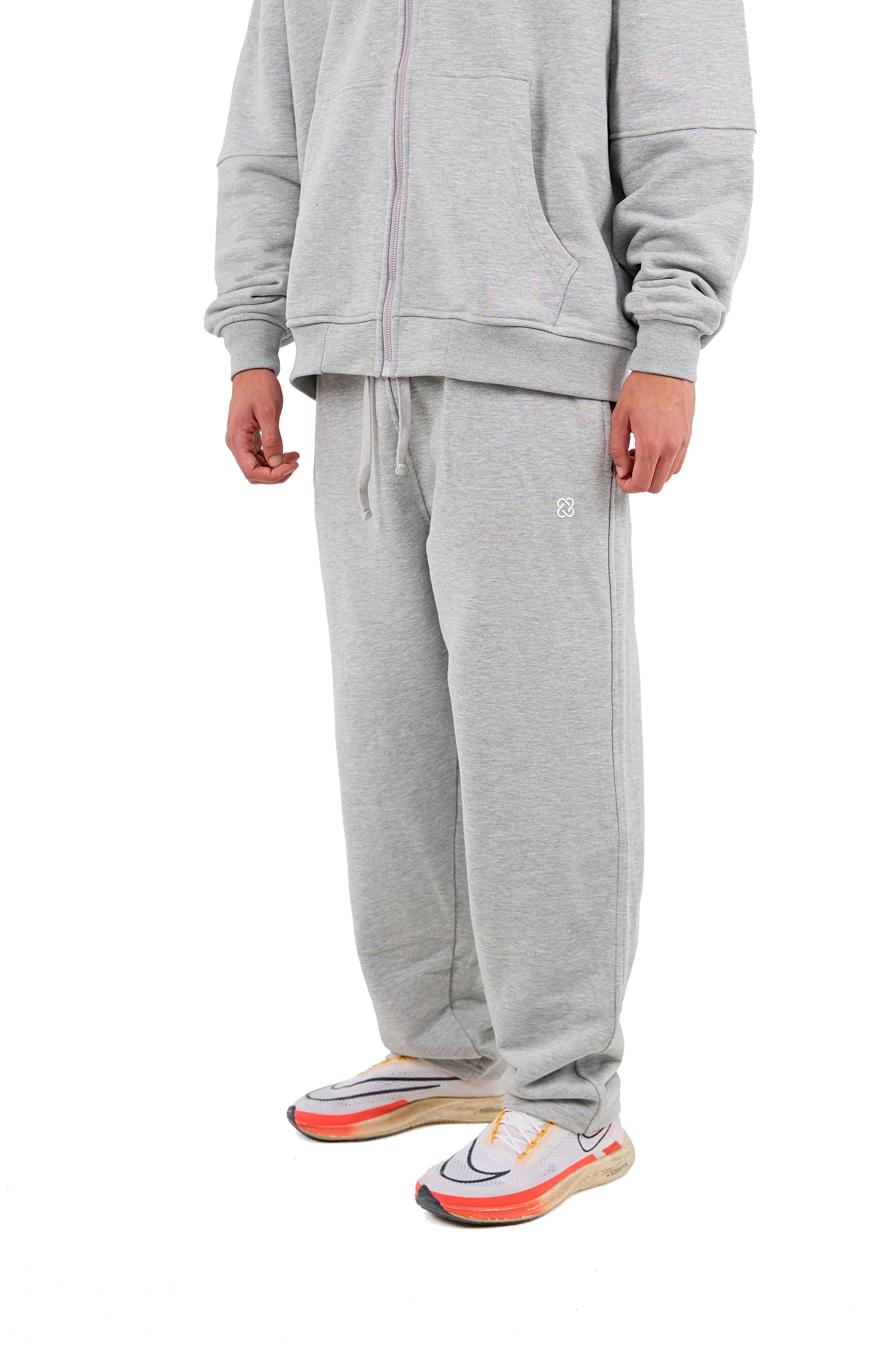 Light Grey Relaxed Sweatpants