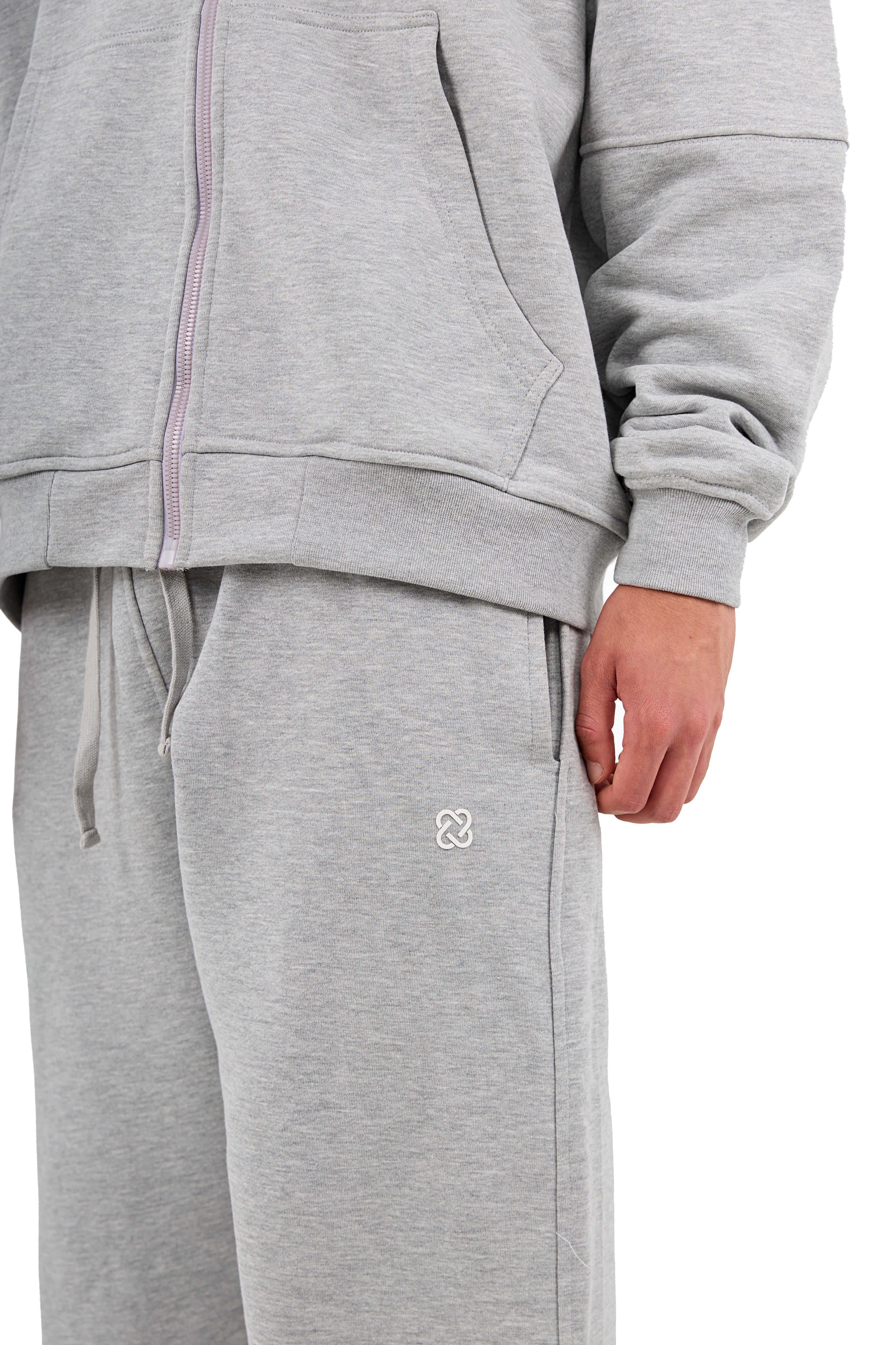 Light Grey Relaxed Sweatpants